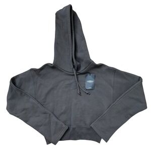 Harley-Davidson H-D Collections Cropped Logo Hoodie Carbon Brown XS